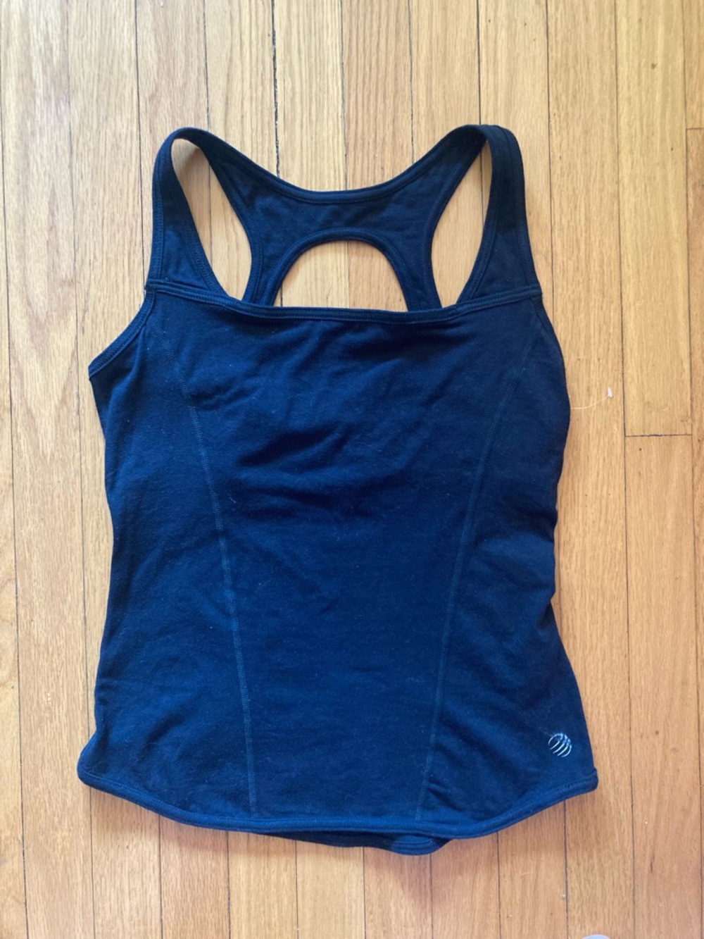 MPG Black Racerback Athletic Tank With Support